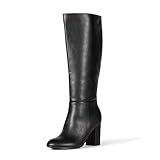 Amazon Essentials Women's Tall Boots with Chunky Block...