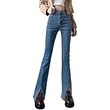 Kassercny Womens Trendy Stretchy Flare Jeans Stretchy...