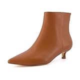 CUSHIONAIRE Women's Barbi Kitten Heel Bootie – Soft...