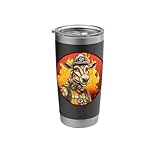 Fire Brigade Cow Stainless Steel Insulated Tumbler