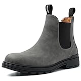 Cestfini Mens Slip On Chelsea Boots, Winter Work Hiking...