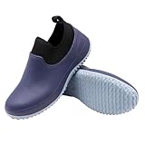 Women's Fashionable Short Shaft Rain Boots with Sole...