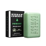 Herban Cowboy Forest Body Soap with Hints of Cedar,...