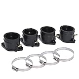 Genuine 4Pcs Motorcycle Carburetor Intake Manifold Boot...