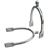 Lcarege 2PCS English Spurs Alloy Western Cowboy Boot...