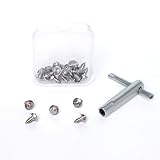 Ussuris Screw-in Studs for Wading Boots,Stainless Steel...