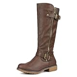 DREAM PAIRS Women's Knee High Boots Comfortable Riding...