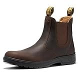 ROCKROOSTER Classic Chelsea Boots for Men, Soft toe, 6...