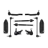 KQXAXSX 10pc Inner Outer Tie Rods Sway Bar Bellow Boots...
