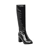 Women's Knee High Boots Elegant Round Toe Design With A...