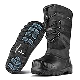 FREE SOLDIER Snow Boots for Men Waterproof Anti-slip 3M...