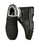 FUHUBB Men's Orthopedic Warm Snow Boots, Waterproof...