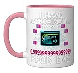 Programmer Floating Point Math 0.999 Problems Ceramic...