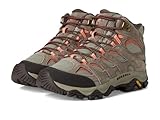 Merrell Women's Moab 3 Mid Wp Hiking Boot, Bungee Cord...