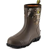 Trudave Rubber Boots for Men, 6mm Neoprene Insulated...