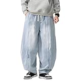 Baggy Jeans for Skateboard Casual Wide Leg Loose Fit...