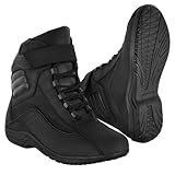 SAGA MOTO Men’s Motorcycle Boots – Waterproof...