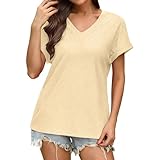 wadyob Women's Eyelet Tunic Tops 2026 Summer Outfits...