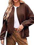 Bloepum Jackets for Women Autumn Fashion Cute Jacquard...