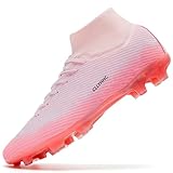 CLLYHHC Men's Soccer Cleats Women's Indoor Shoes Unisex...