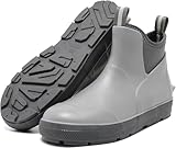 CKWLXQY Men's Deck Boots, Waterproof Ankle Rain Boots...