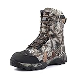 R RUNFUN Men's Waterproof Hunting Boots 8 Inch...