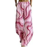 Pbawab Women's Wide Leg Palazzo Pants High Elastic...