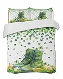 RisQiten Quilts Queen Size Bedding Set, St. Patrick's...