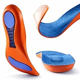 Arch Support Plantar Fasciitis Relief Insoles Men, Shoe...