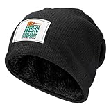 AMZWXQYT Country Music Boots and Bonfires Knit Hat for...
