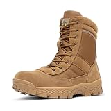 NORTIV 8 Men's Tactical Military Work Boots Side Zipper...