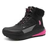 Women's Orthopedic Winter Warm Hiking Boots: Casual...