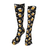 Nuzjahu Beer Mug 6 Print Women’s Trouser Socks...