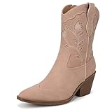 Sam & Libby Women's Flash Western Boot, Washed Rose, 10