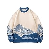 KUYWLMKMZZ Men's Casual Sweater Men's Hip Hop...