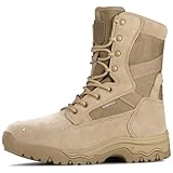 FREE SOLDIER Men's Work Tactical Boots 8 Inches...