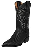 Texas Legacy Mens #175 Black Cowboy Riding Boots Teju...