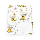 Wicbfdfv Watercolor Ducks Butterflies Daisy Baby...