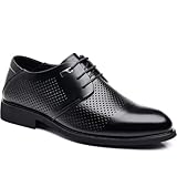 NCCDM Mens 6cm-Heel Oxford Shoes, Lightweight...