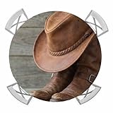 PUXTKE DAZQW Round Fitted Tablecloth with Elastic...