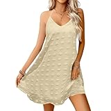 Womens Jacquard Sling Midi Dresses Fashion Lace...