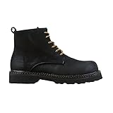 HBDZUUI Men's Lace-up Retro Casual High-top Boots...