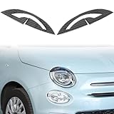 SCYDIT Headlight Eyebrow Eyelids Trim Cover for @F@iat...