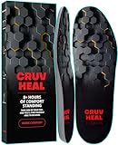 CRUVHEAL Work Comfort Orthotic Insoles - Anti Fatigue...