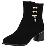 FmShi Women's platform short boots, fashionable...