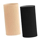 GOOHOCHY Elastic Ankle Protector Sleeves 2pcs Skin Tone...