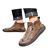 Versatile Outdoor Casual Slip On Ankle Boots with...