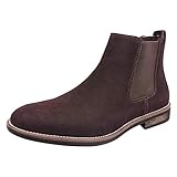 Bruno Marc Men's Suede Leather Chelsea Ankle Boots,Size...