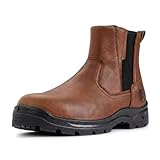 SUREWAY Men's Slip On Work Boots for Men-Soft...