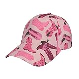 Cowboy Cowgirl Boots Baseball Cap Cotton Dad Hat...